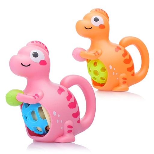 ZMYSELNÉ HRKÁVANIE S GUĽOU DINOSAUR 11CM FAREBNÉ