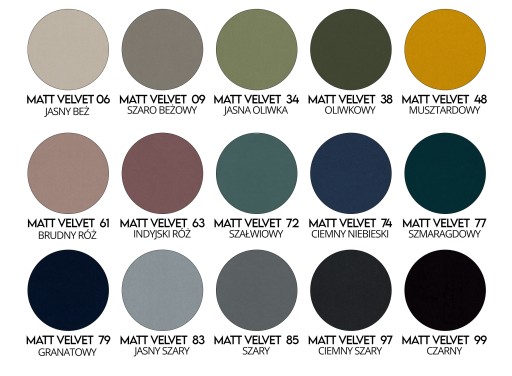 Čalúnené stenové panely čelo postele 60x20