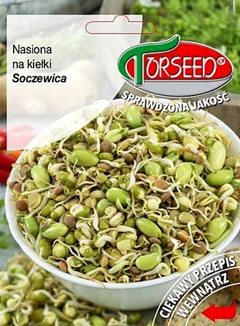 Semená šošovice na klíčky 20g -- Torseed