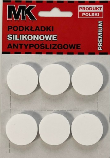 SILIKÓNOVÉ PROTIŠMYKOVÉ PODLOŽKY POD NÁBYTOK 28MM