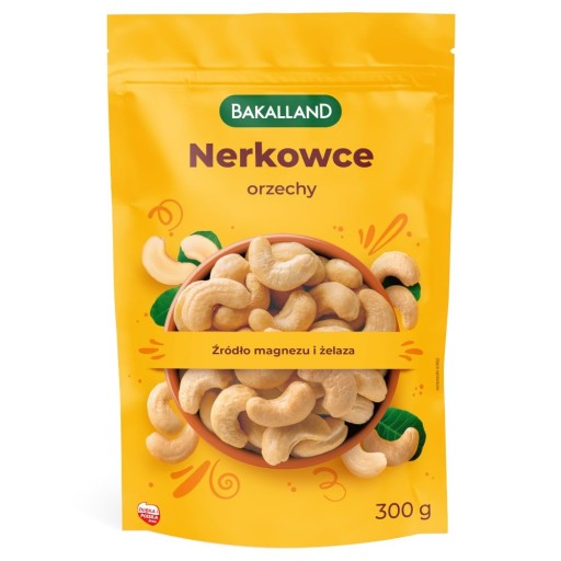 BAKALLAND KEŠU ORECHY KEŠU 300G