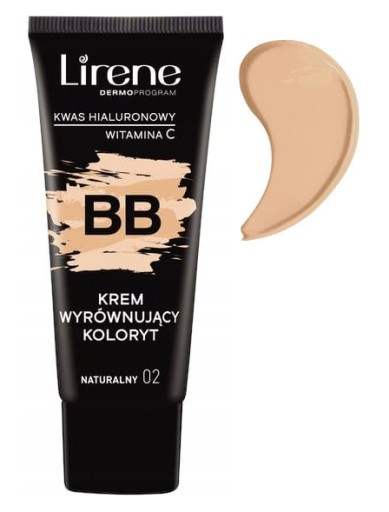 BB KRÉMOVÝ ZÁKLAD S KYSELINOU HYALURONOVOU A VITAMÍNOM C ZMATŇUJÚCI LIRENE