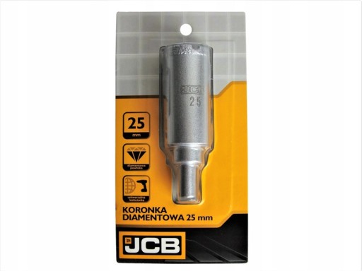 JCB Diamantová dierová píla Rezačka na dlaždice 25 mm