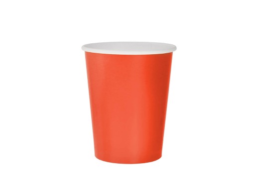 Červené poháre 270ml 14ks Narodeninové Halloween