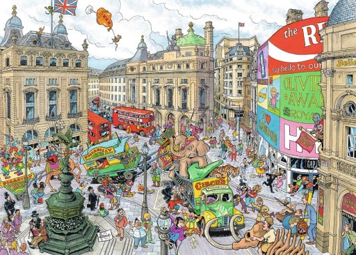 Puzzle 1000 Ravensburger Picadilly Circus