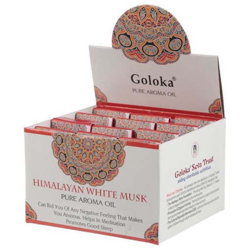 Vonný olej WHITE MUSK 10ml GOLOKA