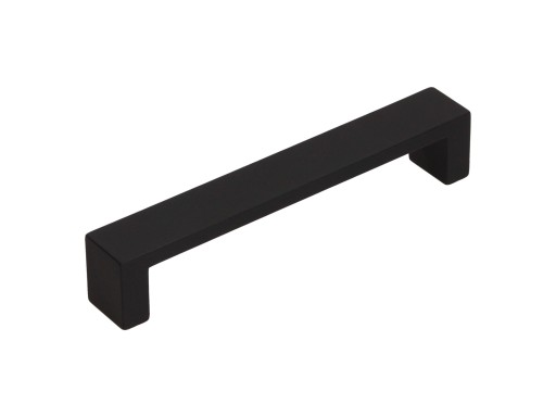 Nábytková úchytka UA59 Rozteč 128 mm Matná čierna
