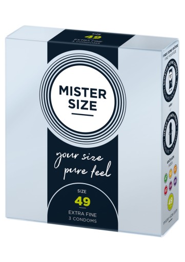 Kondómy Mister Size zodpovedajú vašej veľkosti – 49