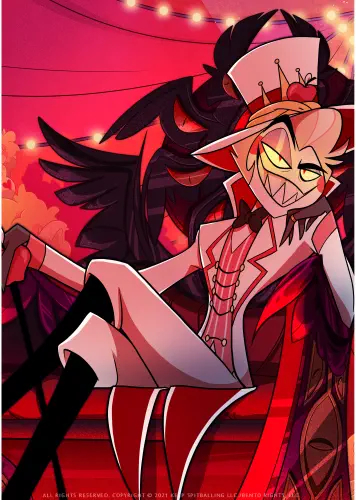Anime Manga Plagát Hazbin Hotel HZH_066 A3