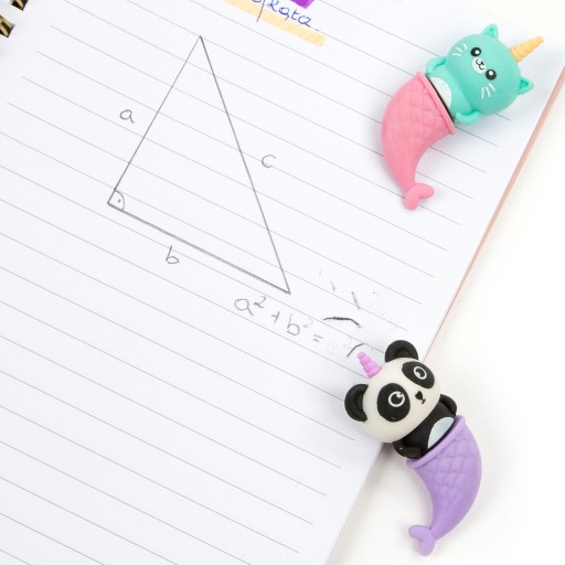 PANDA MAČKA VONNÁ GUMA 2 ks. KIDEA