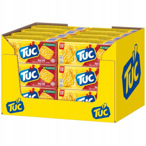 Slaninové krekry Tuc s príchuťou slaniny 100 g