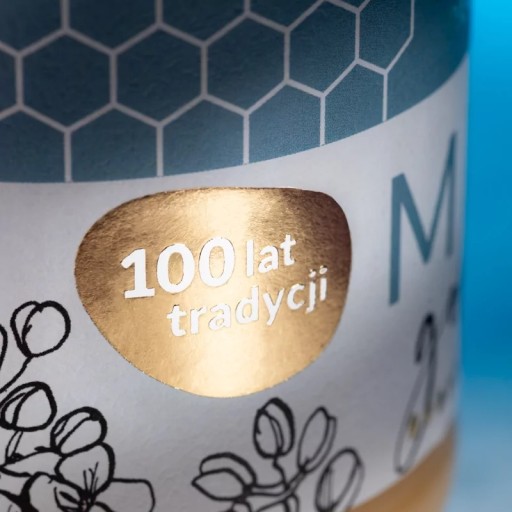 Horčičný med 45g, surový, tepelne neupravený