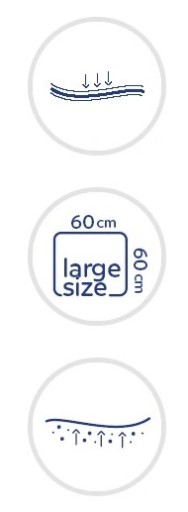 CANPOL Jednorazové prebaľovacie podložky 60x60