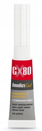 CX80 BONDICX GEL 3G. 138 VEĽMI PEVNÉ, UNIVERZÁLNE