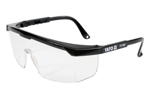 OCHRANNÉ OKULIARE YATO CLEAR YT-7361 NASTAVITEĽNÉ