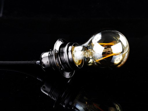 Dekoratívna LED žiarovka E27 Retro Edison 2W COG GOLD