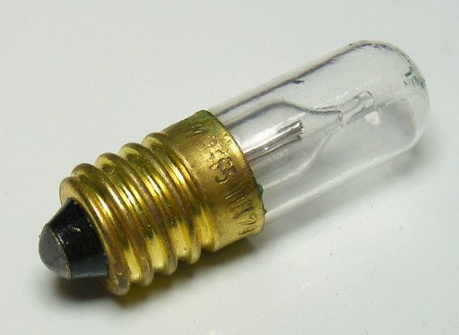 Neónová lampa 220V NW3565 závit E10 POLAM - cena za 2 kusy