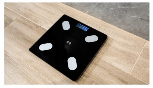 ANALYTICKÁ KÚPEĽŇOVÁ VÁHA TENKÁ SMART VÁHA 25v1 BLUETOOTH 180 KG