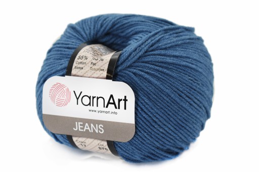 YARNART JEANS 17 tmavomodrá priadza