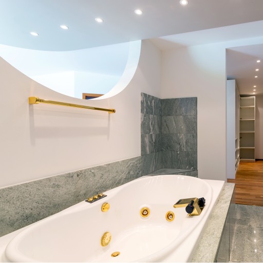 Hermetické halogénové očko pre Soffit White IP44 + GU10 + zásuvka