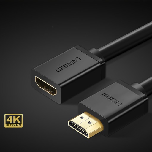 UZELENÝ KÁBEL PREdlžovací kábel HDMI SAMOČEK - HDMI SAMIČKA ADAPTÉR 1m