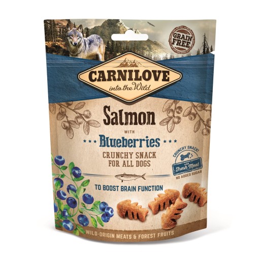 Carnilove Dog Snack Čerstvý chrumkavý losos 200g