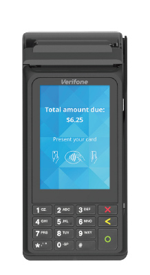 Rolky, papier pre platobné terminály - VERIFONE V240m