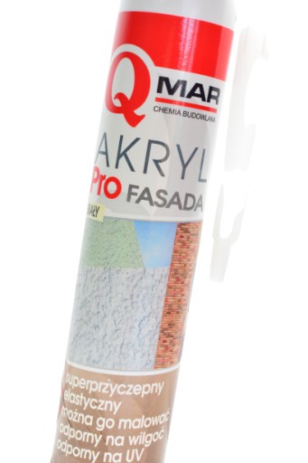 QMAR Acryl PRO FASADA na opravu trhlín v omietke profasada
