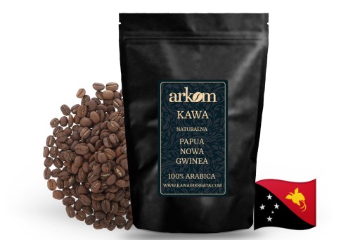 Zrnková káva Arabica Papua Nová Guinea 100g