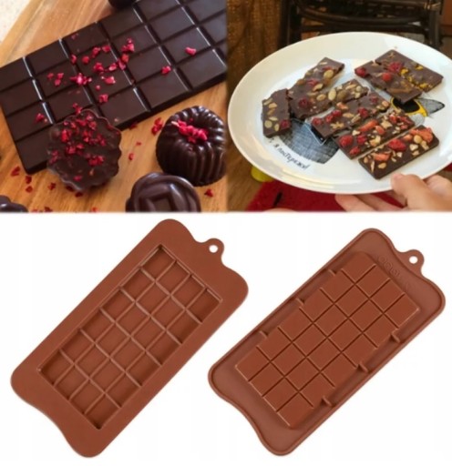SILIKÓNOVÁ FORMA NA KOCKY ĽADU, ČOKOLÁDOVÉ PRALINKY, 22 cm