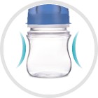 CANPOL ANTIKOLICKÁ FĽAŠA ŠIROKÝ NOVOrodenec 120ml cumlík 0m+ BÉŽOVÁ 35/216
