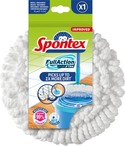Náhrada za mop Full Action System Xtra Spontex