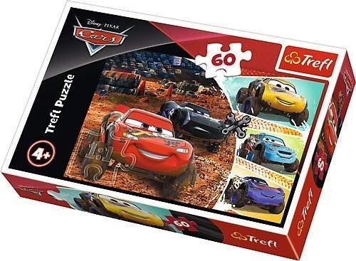 PUZZLE 60 ZIGZAK MCQUEEN S POHÁRMI PRIATEĽMI