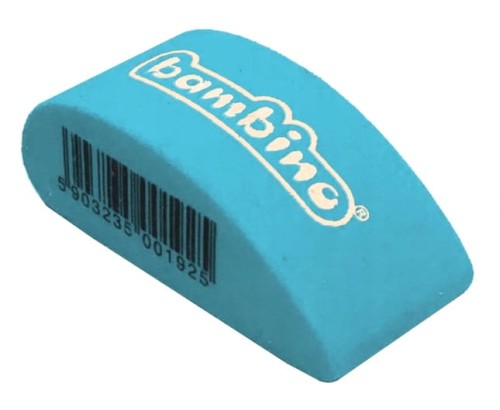 Bambino Farebná mäkká guma