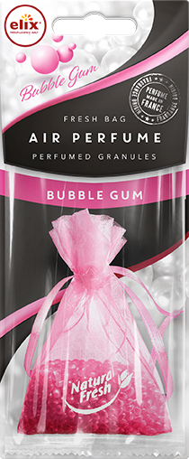 ELIX vôňa BUBBLE GUM sáčok granúl do AUTA
