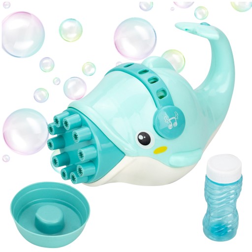 BUBBLE GUN na bubliny pre deti Bubble stroj Delfinek