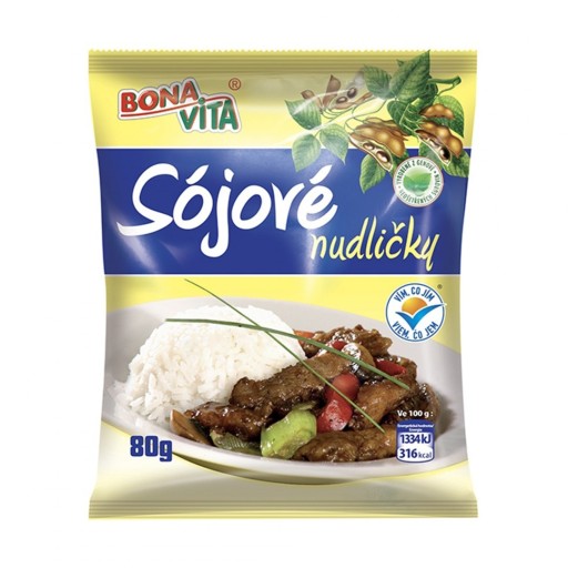 Sójové plátky 80g - Bona Vita