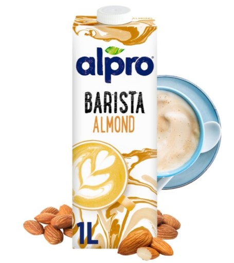 ALPRO MANDĽOVÝ NÁPOJ BARISTA VEGÁNSKY MIDÁLNY NÁPOJ 1L NÁPOJ NÁKRÁSNE!