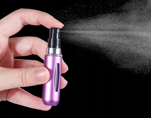 CESTOVNÝ ROZPRAŠOVAČ S ROZPRAŠOVAČOM PARFÉMOV FLAKÓNOVÁ FĽAŠA 5ml