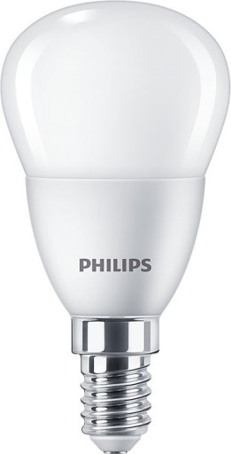 LED žiarovka svetelný zdroj BALL E14 806lm P45 7W 4000K CorePro PHILIPS
