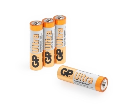 4x GP ULTRA R6 AA 1,5V alkalická batéria