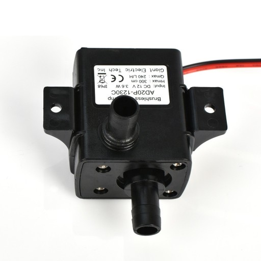 AKVÁRIOVÉ VODNÉ ČERPADLO 240l/h 12V IP68