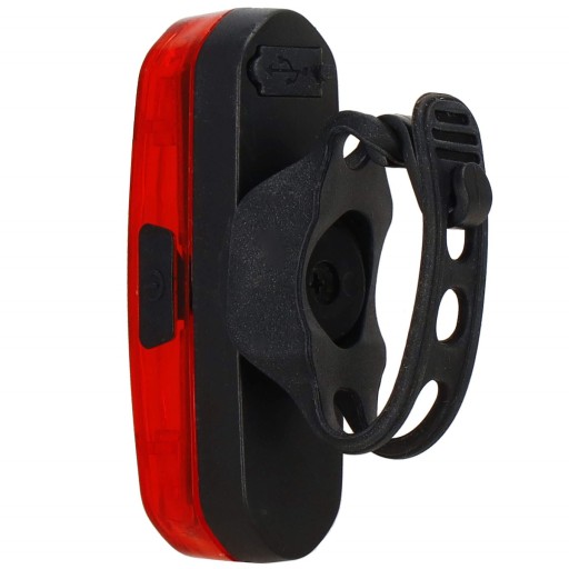 BIKE ZADNÉ SVETLO LED USB SVETLO NA BICYKEL ZADNÉ SVETLO ČERVENÉ