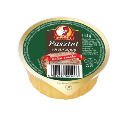 Profi paštéta bravčová 130g