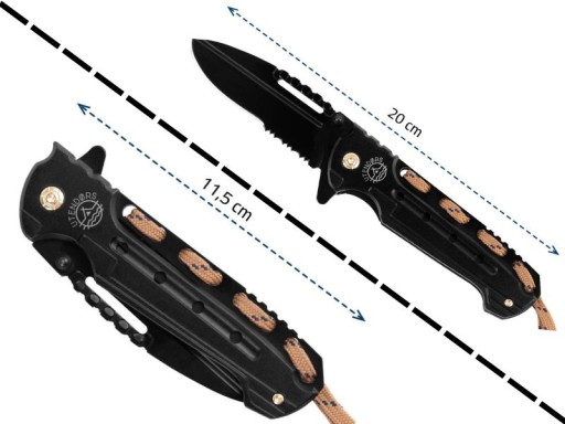 Utendors Camping Knife Tourist Blade Combo