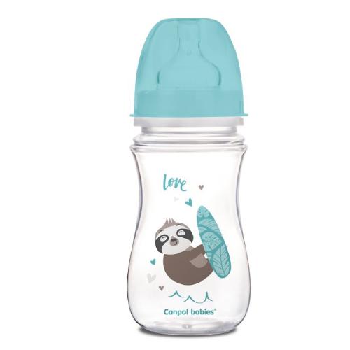 CANPOL BABIES Antikoliková fľaša 3m+ 240ml