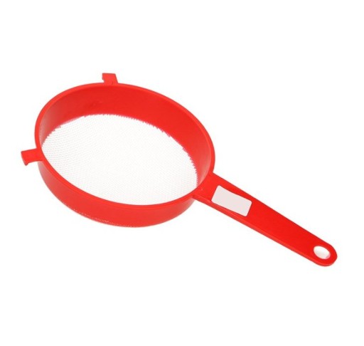 PLASTOVÝ KUCHYNSKÝ SITOK SO SIEŤKOU, 25 CM, CEDNÍK