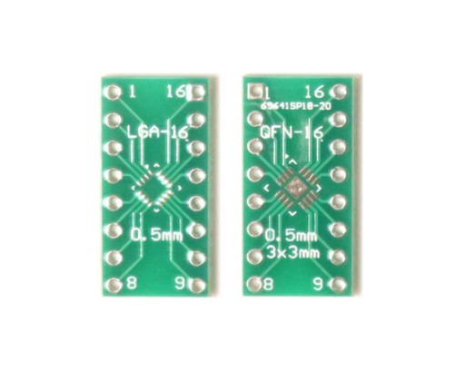 Adaptér QFN16 0,5 mm LGA16 0,5 mm