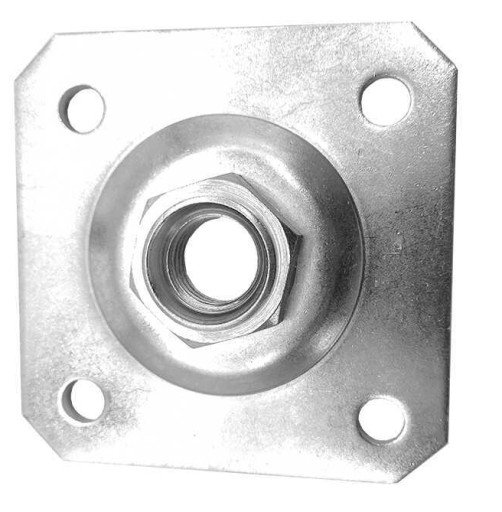 MONTÁŽNA DOSKA PRE PÁNT M16 POZINKOVANÁ 80X80 MM