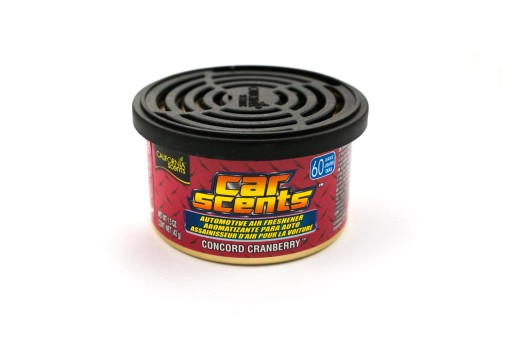 California Scents Concord Cranberry VÔŇA DO AUTA CRANBERRY KONZERVA